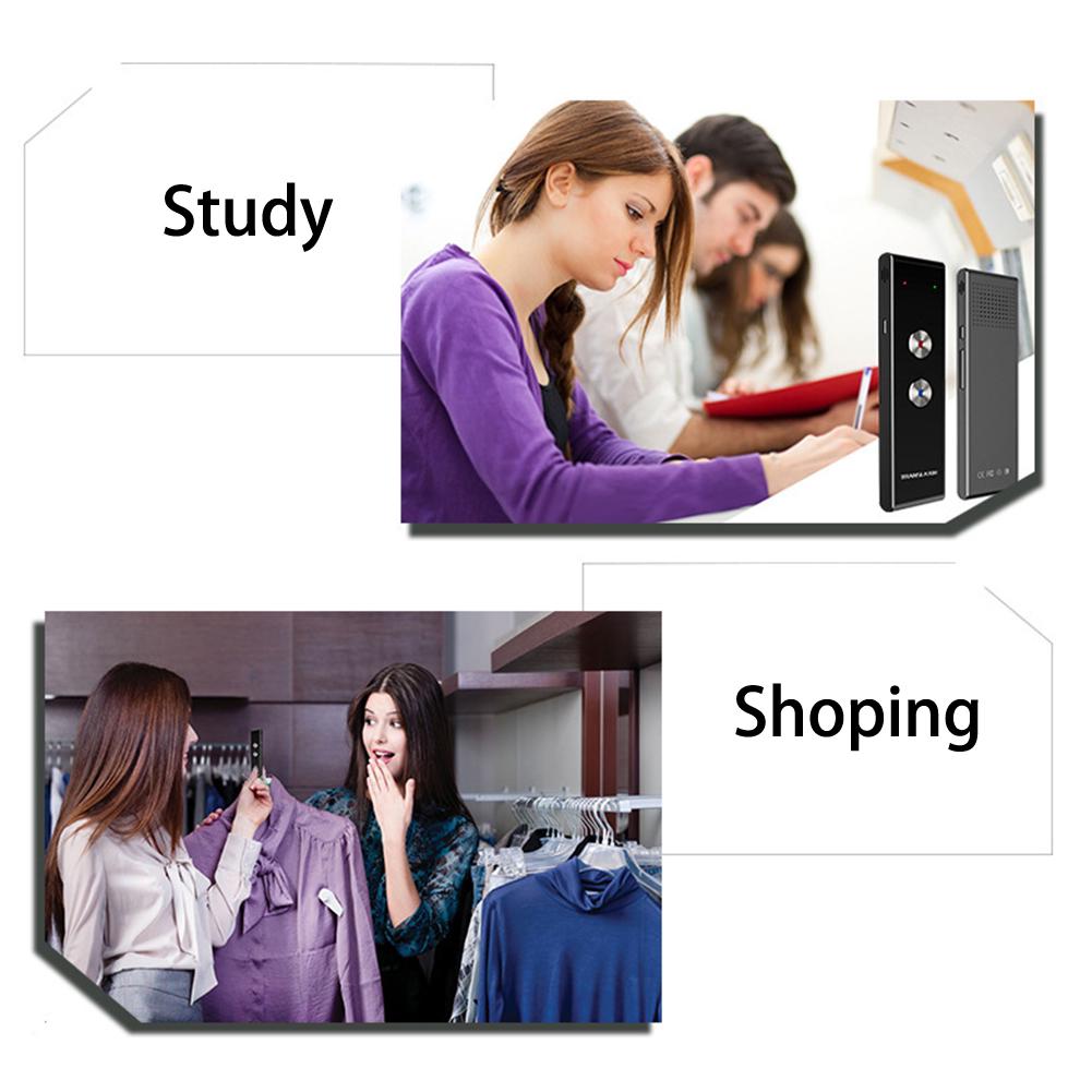 Smart Translator Intelligent Speech Translation Machine Simultaneous Translation 40 Language For Interpreter Tourism