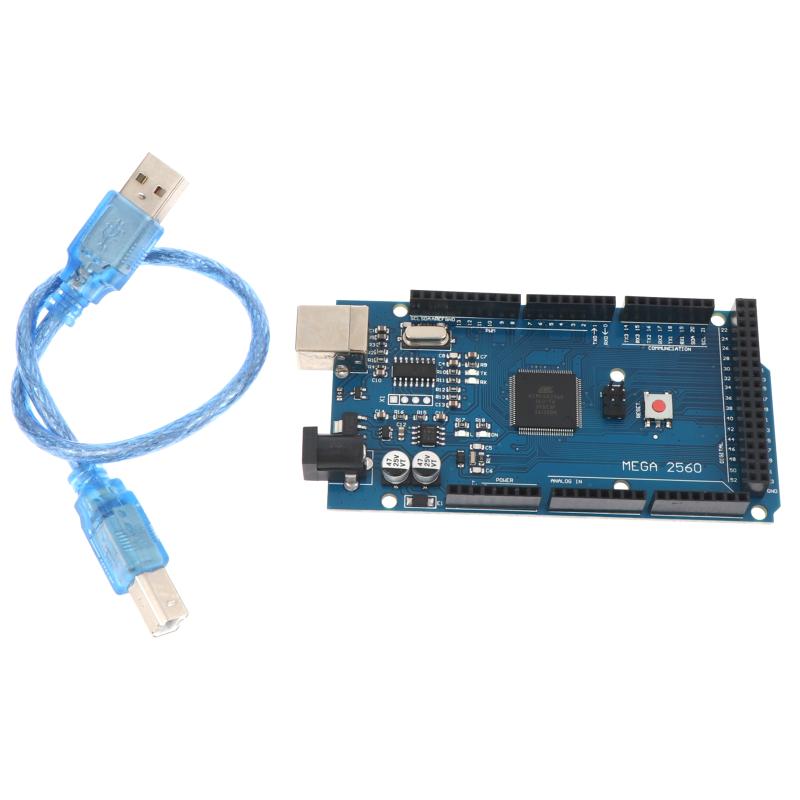 Mega2560 R3 Open Source Development Board With Usb Cable Ch340G Chip Optimized Circuit Design For Diy Project Development