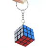 3cm ABS Three-Layer Keychain Cube with Buckle, OPP Packaging, High-Quality Pendant