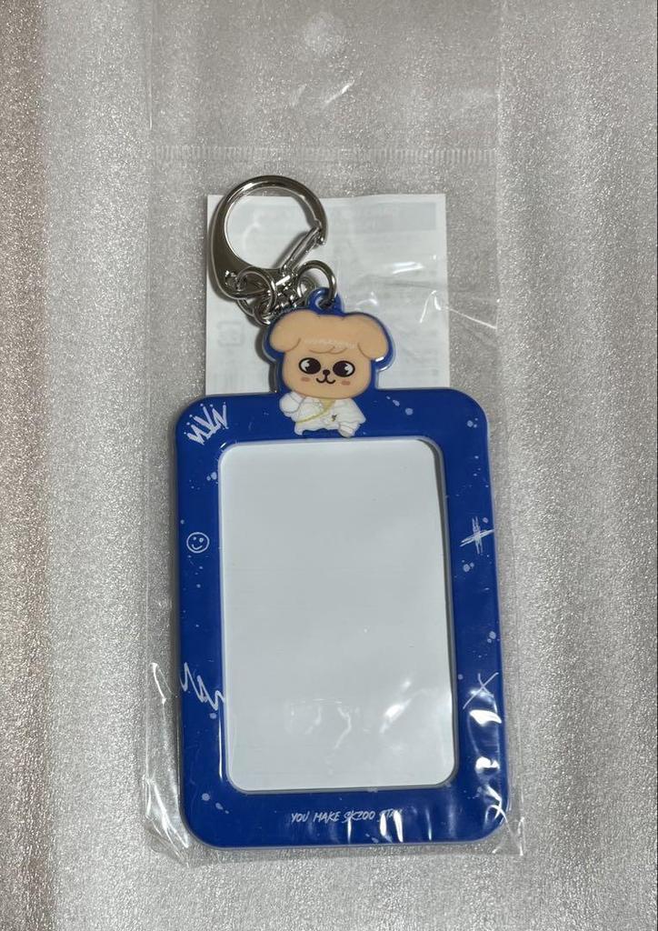 [USED] Stray Kids Seungmin Card Holder Key Ring Papim Trading Card Case