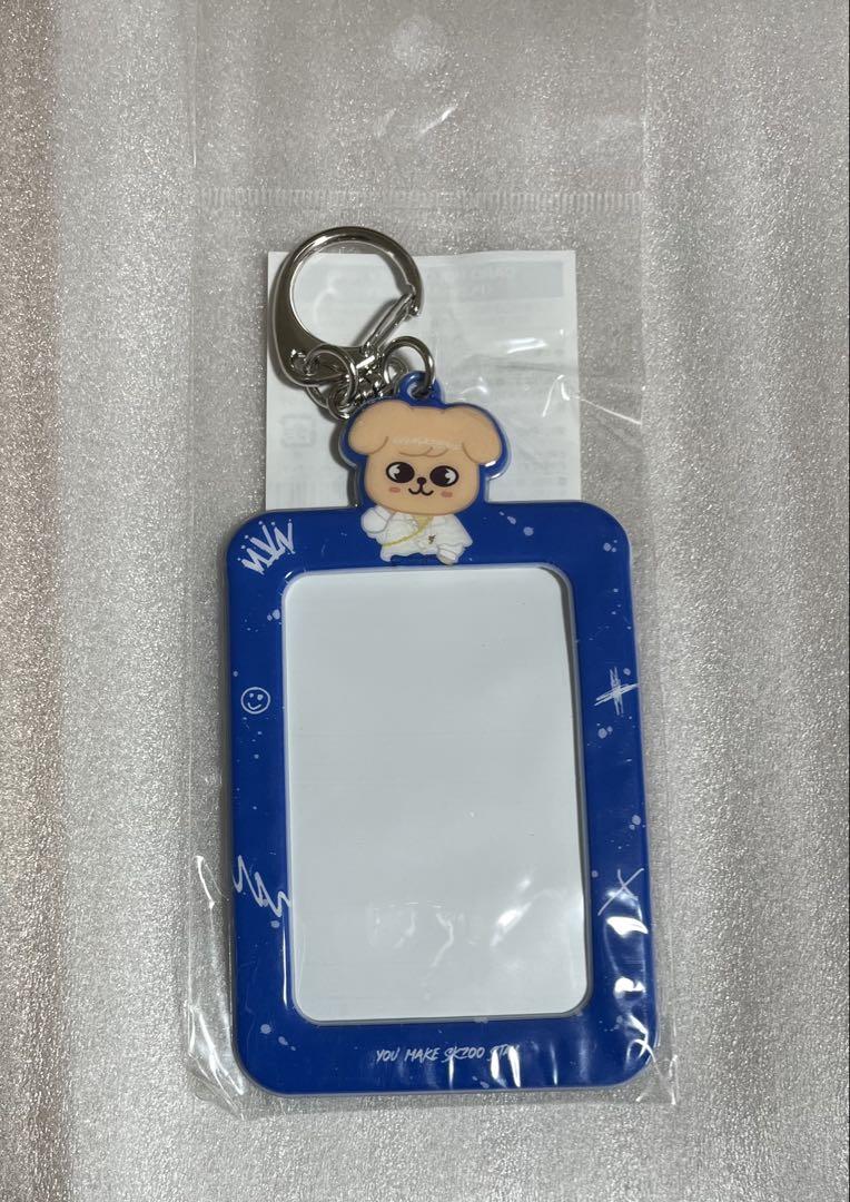 

[USED] Stray Kids Seungmin Card Holder Key Ring Papim Trading Card Case