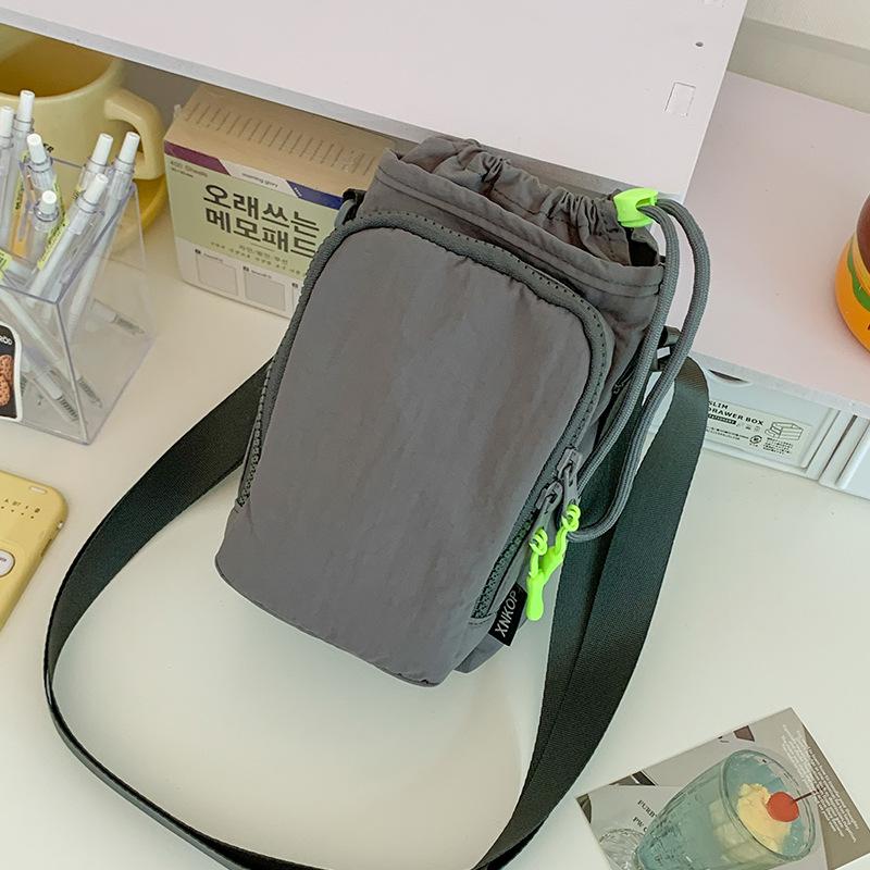 

Wholesale bundle messenger bag 2025 summer new Korean version casual fashion shoulder mobile phone bag trendy small satchel серый