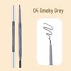 He Ying 3D Double-Ended Ultra-Fine Eyebrow Pencil: Waterproof, Sweatproof, Smudge-Proof, Easy for Beginners.