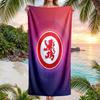Asciugamano da Spiaggia Calcio Middlesbrough Morbido Microfibra Asciugamano Estivo Asciugatura Rapida Assorbente per Spiaggia Piscina Viaggio