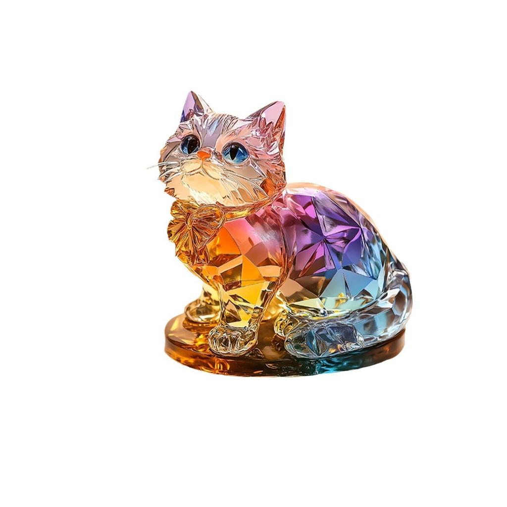 Cute Colored 2D Acrylic Desktop Decoration For Living Room, Bedroom, Study, Home Decor Props