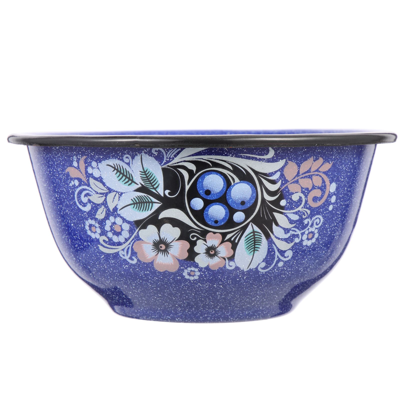 Ретро Эмалированная Миска Утолщенная Керамическая Миска для Рамена Супа Кухонная Посуда Многоразовый Контейнер для Еды Бытовой Контейнер