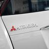 Auto 3D Aluminium Abzeichen Auto Styling Karosserie Auto Seite Kotflügel Dekorative Aufkleber Für MITSUBISHI Lancer EX Competition Outlander ASX