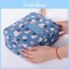 Korean Style Floral Cosmetic Bag Removable Large Capacity Travel Toiletry Bag
