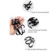 Fishing Magnetic Hanging Buckle Prevent Loss Keychain Hanging Carabiner Anti-falling Outdoor Mountaineering Anti-Drop Rope
