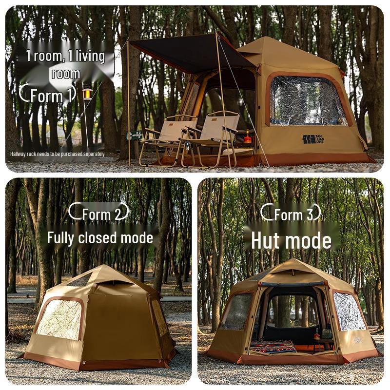 Explorer 2194s: Sturmsicheres Automatisches Aufblasbares Campingzelt mit Sonnenschutz