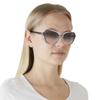 Sunglasses HC8349U CD481 57103B GRAY GRADIENT SIGNATURE C 56 [Coach] Women's