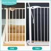 Safety Gate for Babies & Pets: Stairwell & Hallway Barrier Enclosure