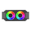 D50 RAM Radiator Heat Sink DDR4 DDR5 RAM Memory Cooler 5V 3PIN ARGB AURA Sync 4Pin PWM Dual Fan PC Memory Cooling Radiator