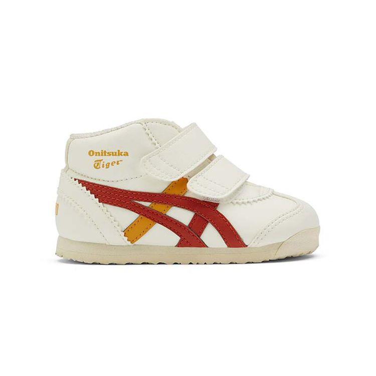 ONITSUKA TIGER Mexico 66 TD Toddler Kids Cream Yellow Red 1184A133-103