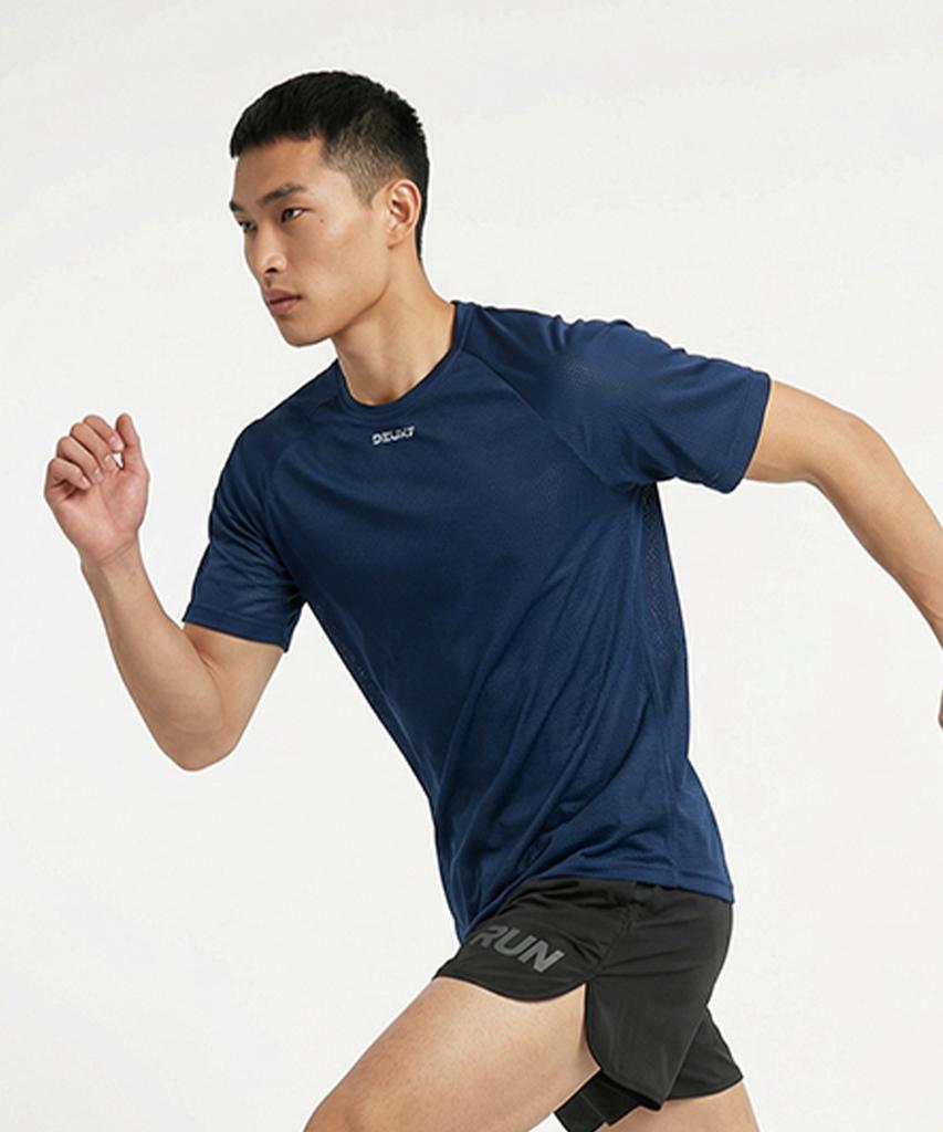 DEUXFISHING Training Short Sleeve Deep Navy