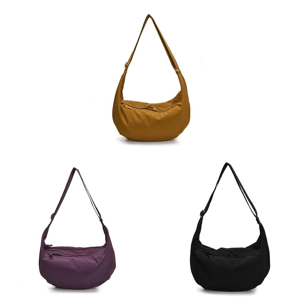 Nylon Duffle Bag For Women With Zipper Closure And Casual Style Perfect For Travel And Leisure