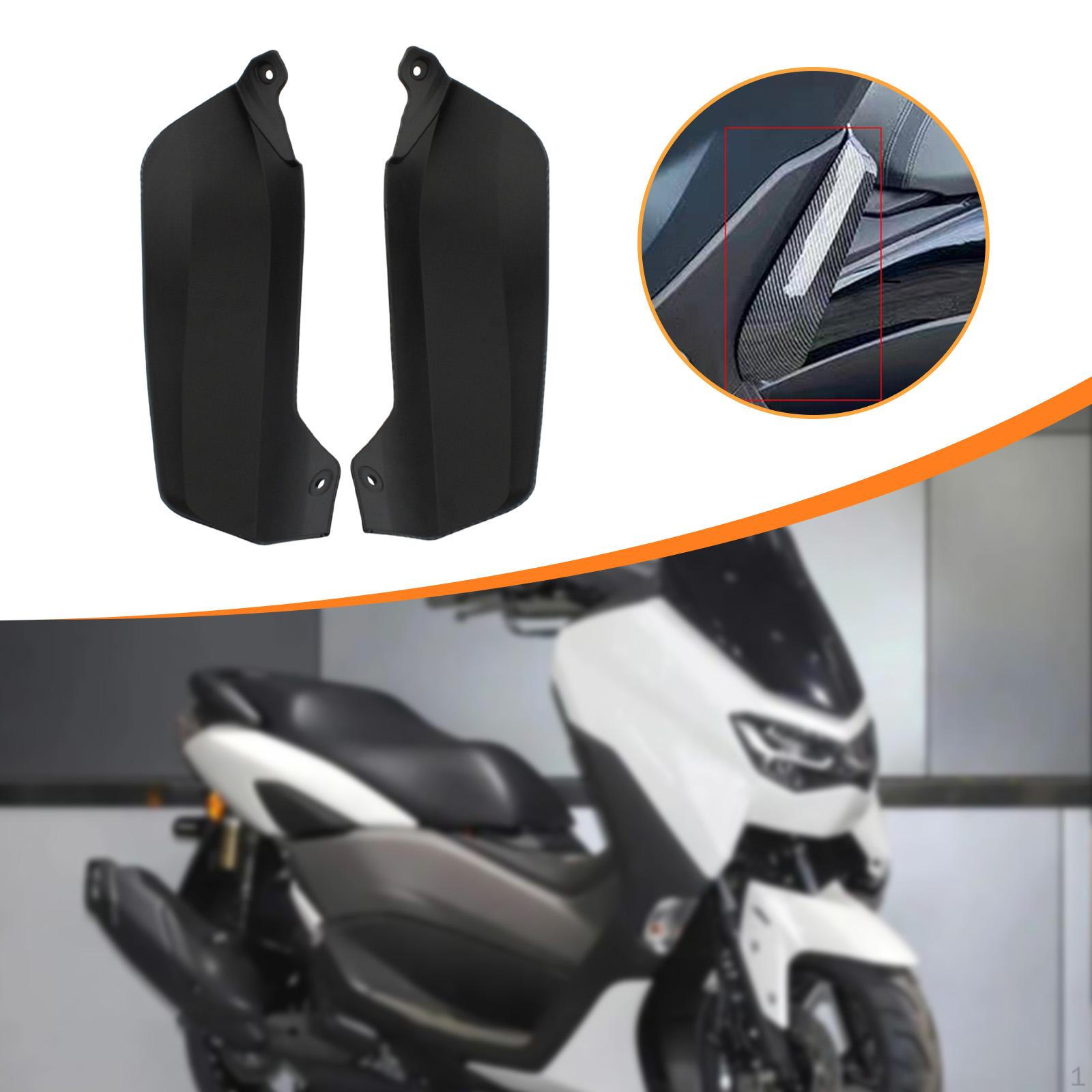 

2 шт. Защита ног Мотоциклетный протектор Простая установка Замена Ветроотражатель