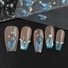 Con Adesivi per Unghie Press-On Diamante Decalcomanie per Unghie per Decorazioni Manicure Fai-da-Te