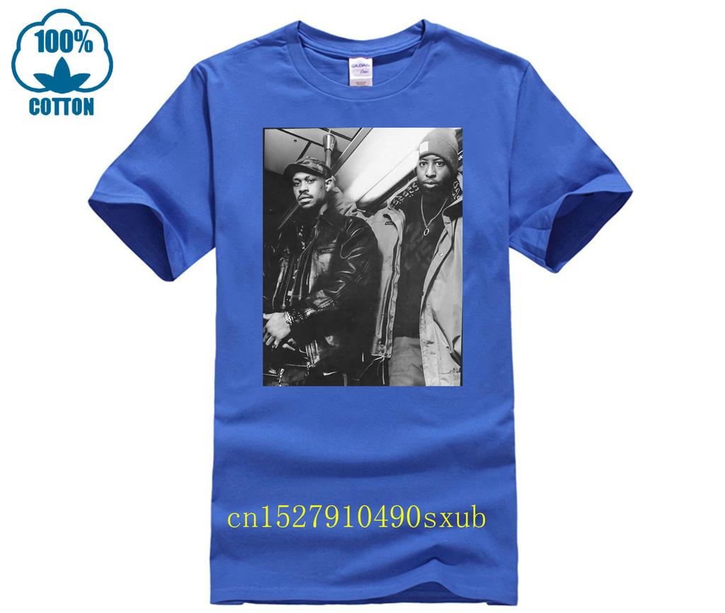 Gang Starr Bw Picture Black T Shirt Short Sleeve Discount 100 Cotton T Shirts Cheap Crew Neck Mens Top Tee Plus Size