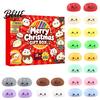 Advent Calendar for with Mini Toy Box Dumplings Squeeze Christmas Party 24-Day Countdown Activity Family
