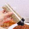 Transparent Seasoning Jars with Shaker Lids Salt Pepper Shaker Bottles Spices Condiment Storage Boxes Powder Storage Container