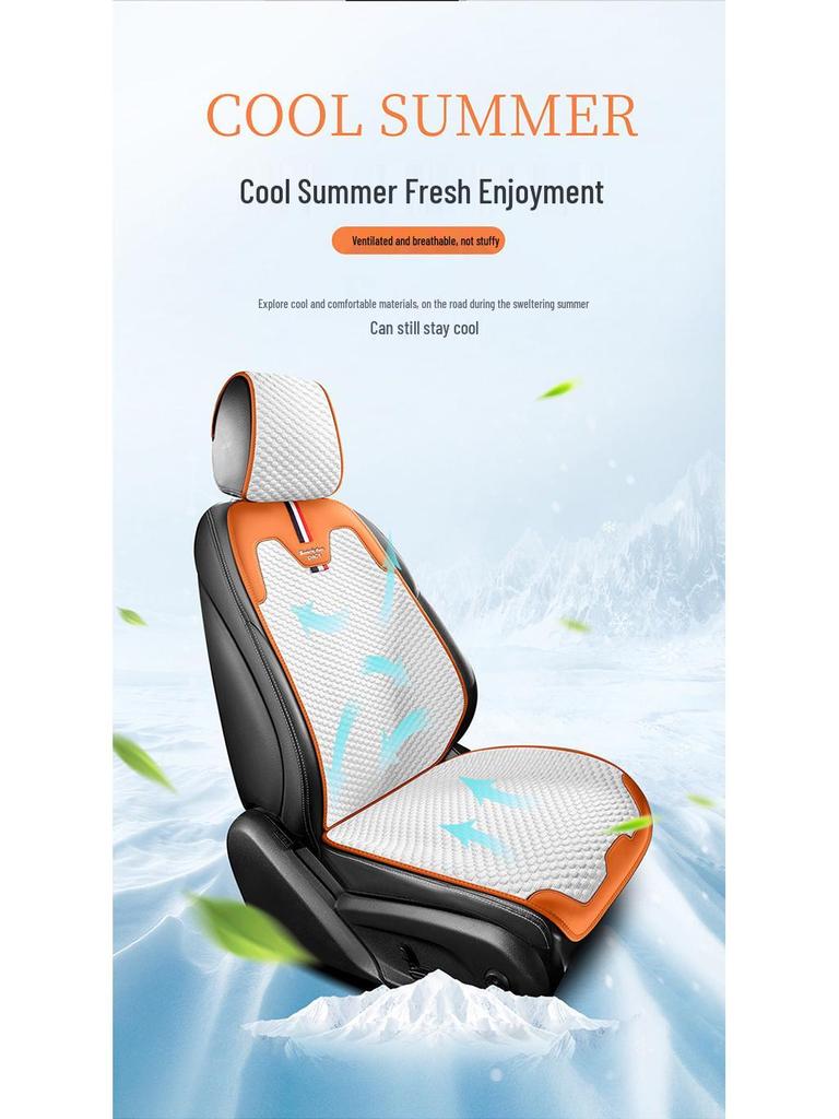 Non-Slip All-Season Air Layer Car Seat Cushion Set