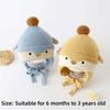 Cotton Kids Beanie Warm Thick Earflap Hat Skin Friendly Kids Hat  Daily Outdoor
