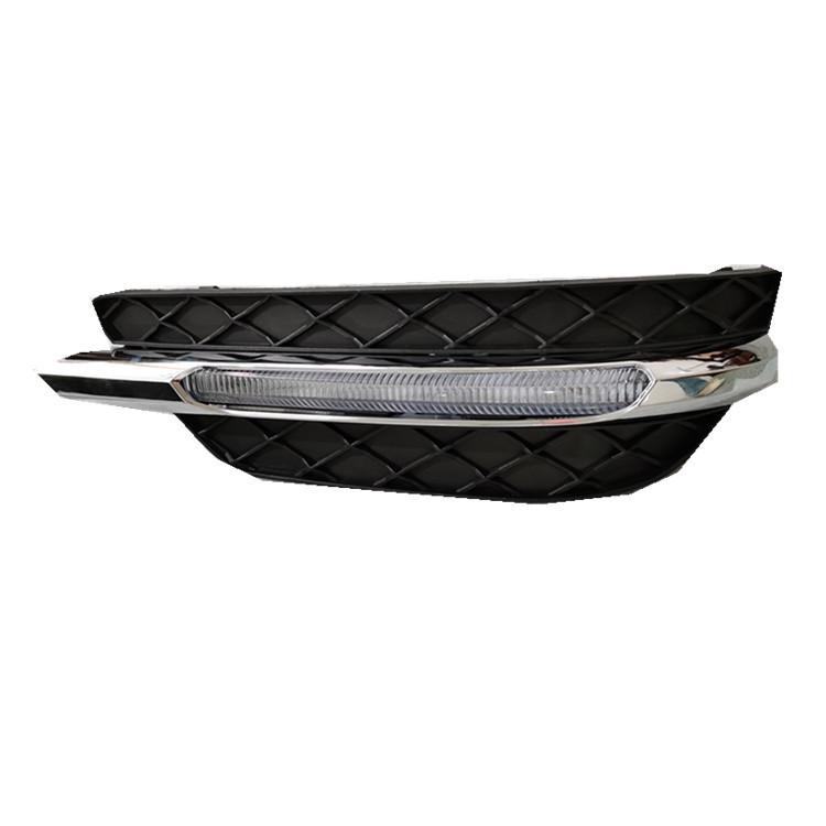 Kompatibilní chromový rámeček mlhového světla pro Mercedes-Benz W212/W204: C200, C180, C300, C400, E200 - Elektrogalvanizovaný rámeček pro denní svícení.