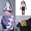 Entzückendes Lila Jinx Cosplay Kostüm aus Arcane League Of Legends für Gaming-Enthusiasten
