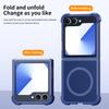 For Samsung Galaxy Z Flip6 5G Magnetic Case Shockproof Matte PC+TPU Phone Cover