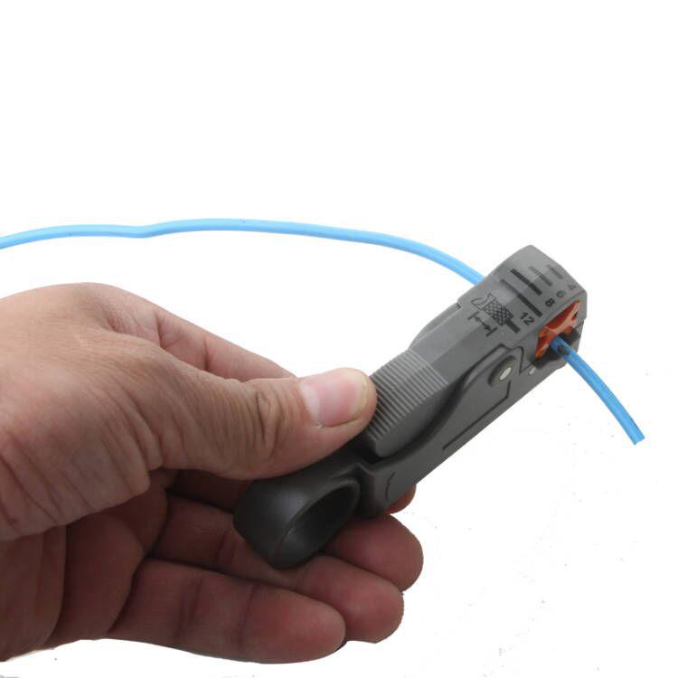 Multifunctional Rotary Coaxial & Network Cable Stripper Electrician Tool