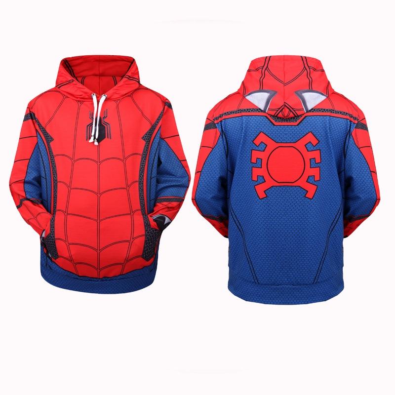 Cosplay Insomniac Spiderman Comic Costume 3d Print Halloween Hoodies Coats