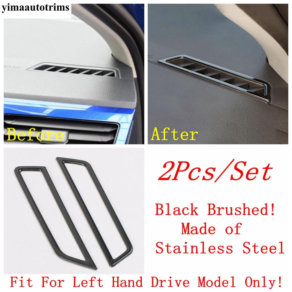Head Lamp Button / Warning Light / Air AC Outlet Vent Cover Trim For VW Volkswagen Polo  -  Stainless Steel Accessories