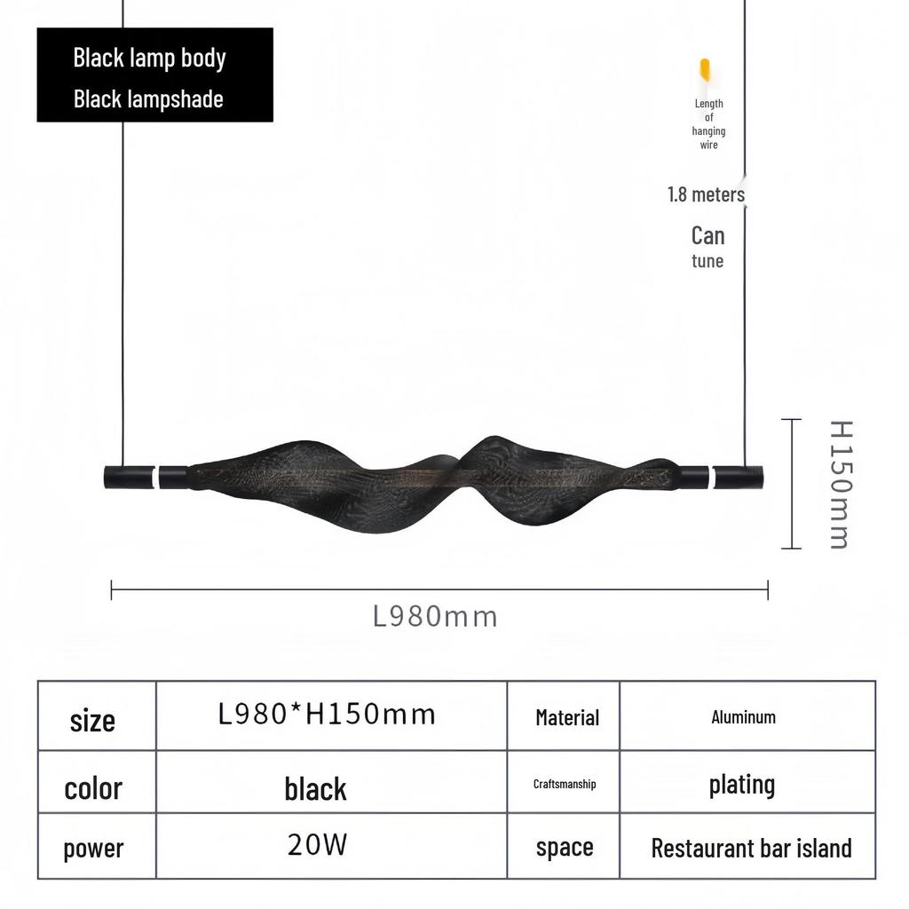 Elegant Designer Chandelier for Restaurant, Office, or Bar Counter