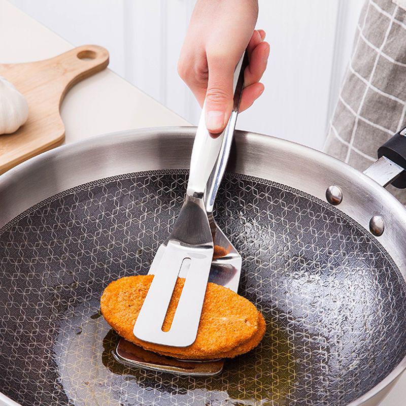Stainless Steel Multi-Use Spatula for Pancakes, Fish, Pizza, Eggs, and Steaks