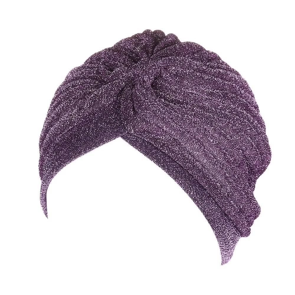 Elastic Twist Knot Turban Hat Wrap Style Cancer Chemo Hat New Islamic Headband  Women Headwear