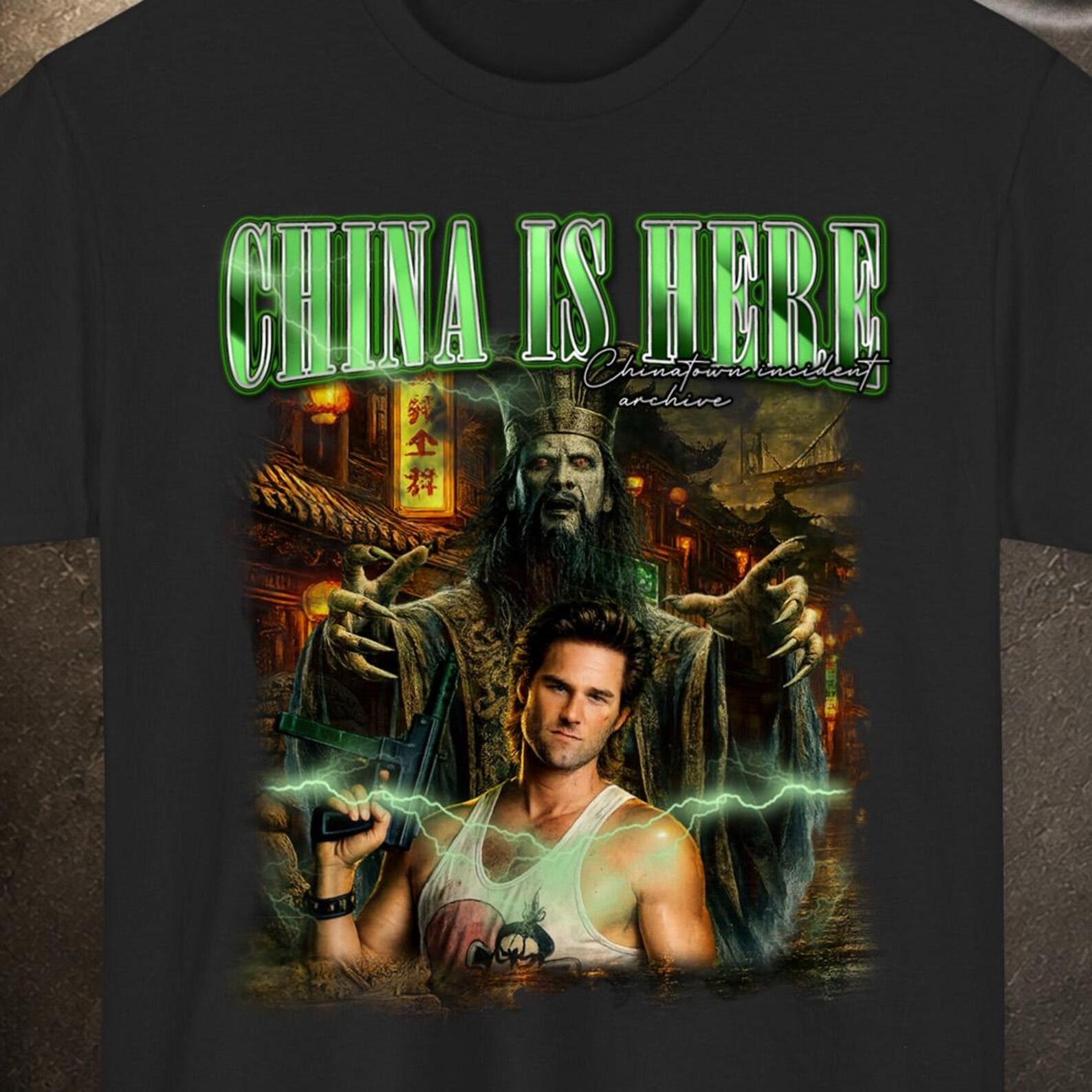Big Trouble in Little China Jack Burton Shirt, Vintage Movie Tee, Retro 80s Shirt 2XL