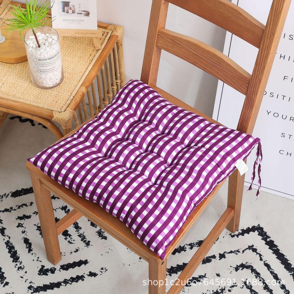 "Multi-color Comfort Cushions: Thick Soft Chair Pads for Home & Office"