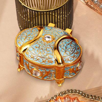 Jewelry Box Case Small Keepsake Vintage Style Storage Organizer
