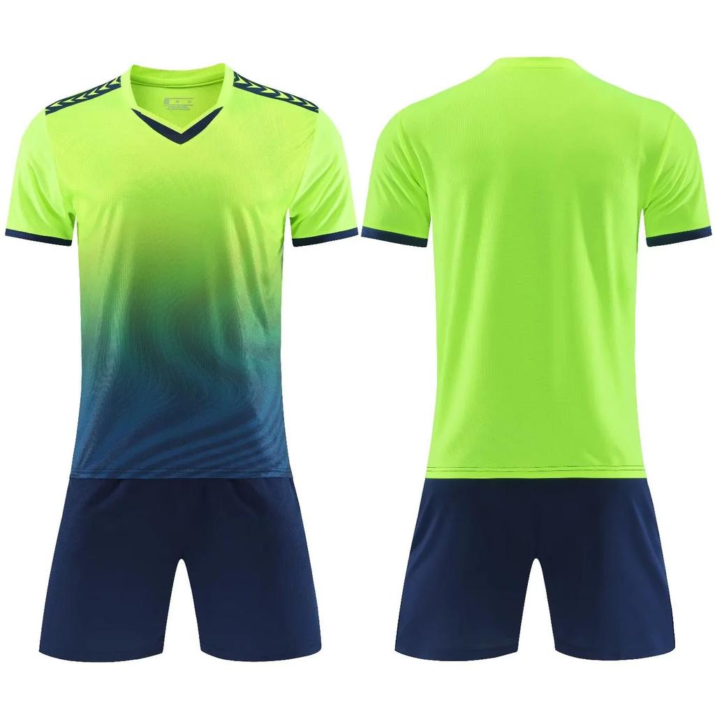 Cross-border spot 2026 new children's football jersey set, male and female students and teenagers team training competition jersey