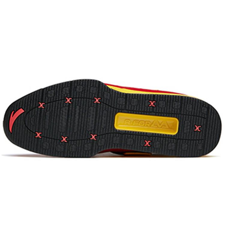 Anta Scarpe da Allenamento Basse Antiscivolo Resistenti all'Abrasione da Uomo Rosso Cina 51111501-1