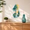 Removable Nature Scene Wall Graphics Mountain Forest Waterfall Scenery Sticker, PVC Waterproof Mural, Peel And Stick Art Soft Decoration for B&B Decor