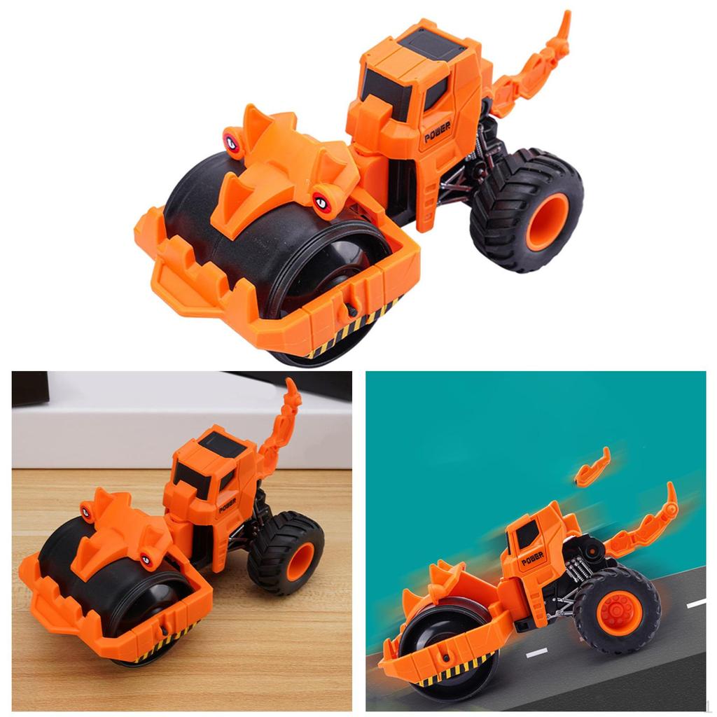 Inertia Model Toy Collectible Playset Educational Engineering Vehicle Dinosaur for Kids