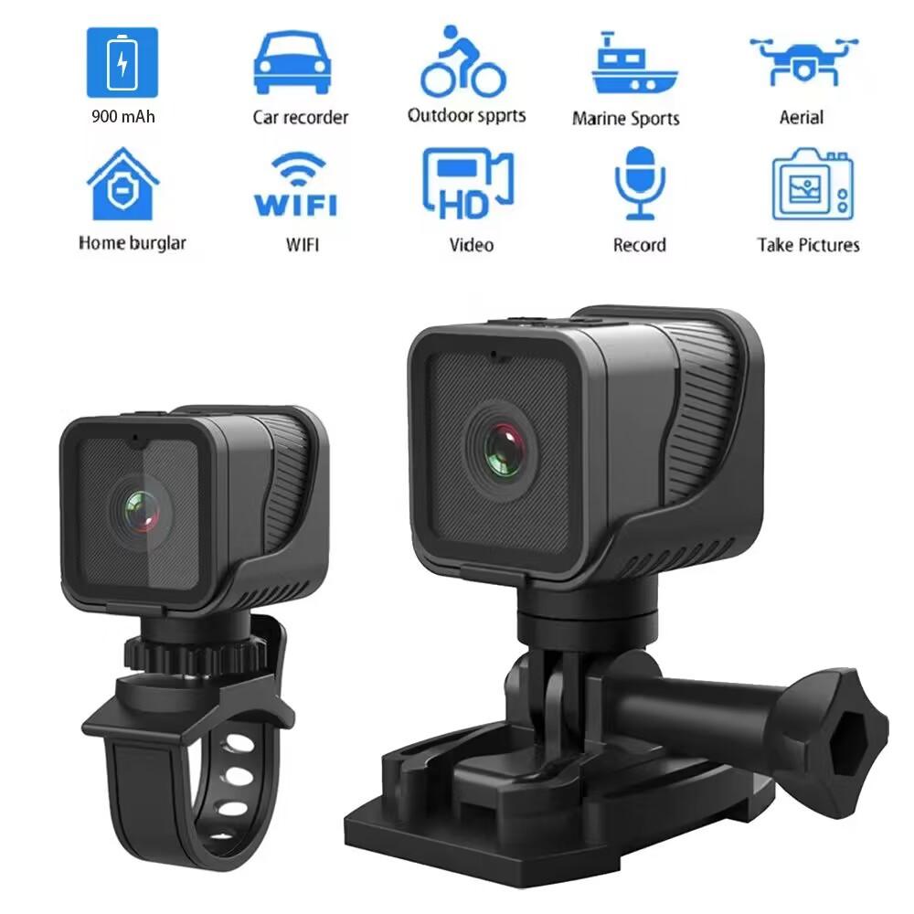 1080P High-definition Wireless Small Camera, WiFi Hotspot Mini DV Camera Motorcycle And Bicycle Driving Recorder CS03