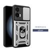 For Motorola Moto G35 Capa Rotatable Ring Stand Shockproof Cover Slide Camera Funda for Motorola Moto G35 5G Case