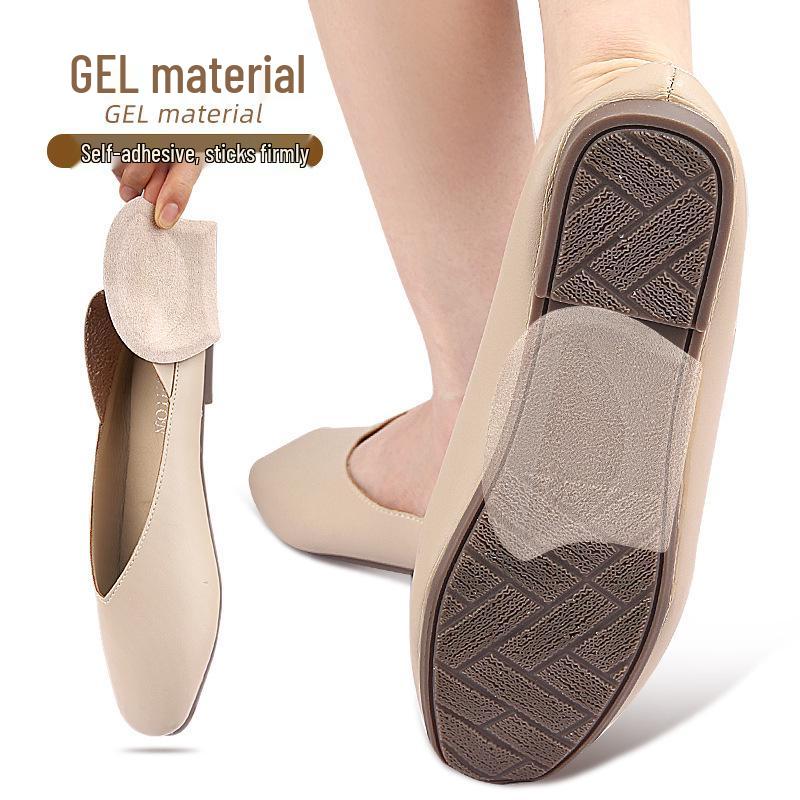 Damen High Heel Gel Fußgewölbestütze Vorfußpolster - Verdickt, Rutschfest, Transparent, Weich