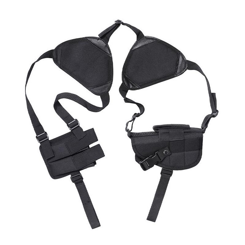

Universal Concealed Carry Gun Holster Tactical Training Hunting Accessories Dual Pistol Shoulder Bag Holder Handgun Pouch