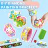 New Product Creativity - DIY Diamond Drawing Bracelet - Dot Diamond Wrist Band - Children's EVA Handmade Gift - Diamond Sticker