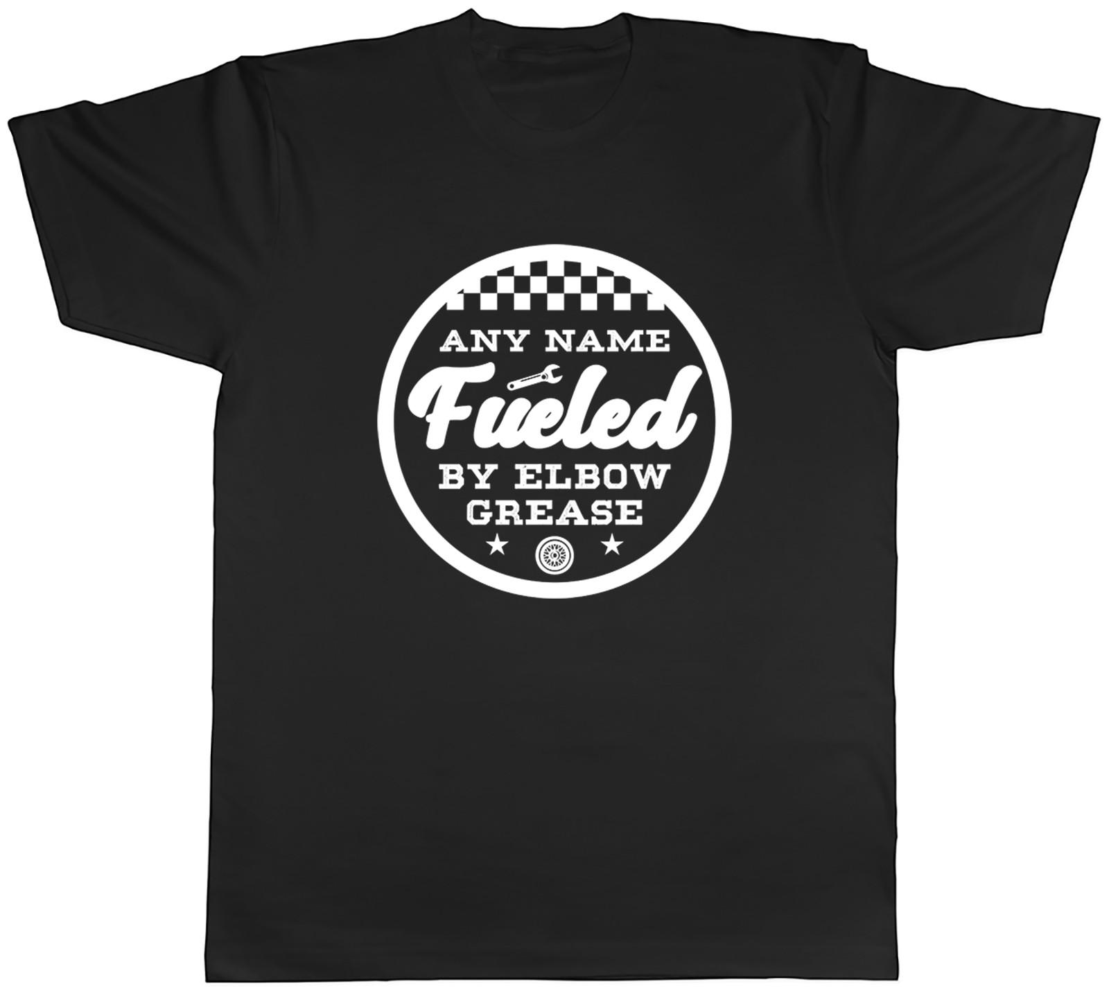 Personalised Mechanic Elbow Grease Mens T-Shirt Tee Gift Top XXXXL
