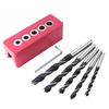 90° Drill Bit Positioning Tool for Woodworking - 6/7/8/9/10mm Hole Locator
